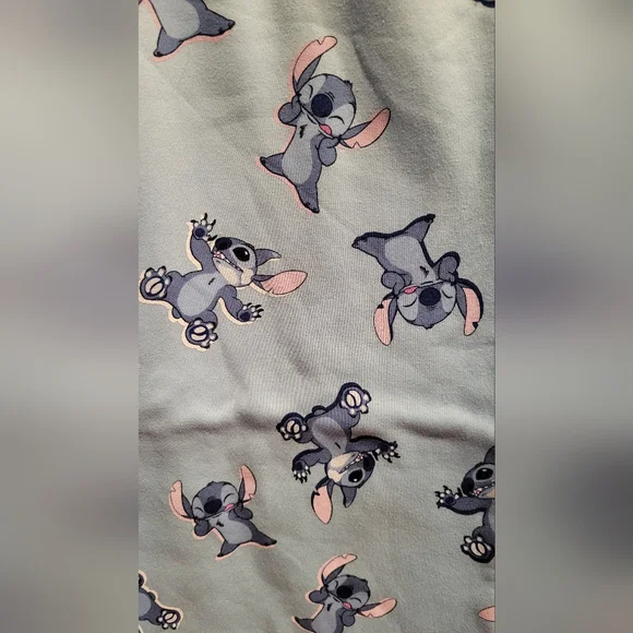 Blue Stitch Sweatpants With Pockets - Picture 2 of 5